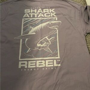 Dutch Bros shark attack shirt